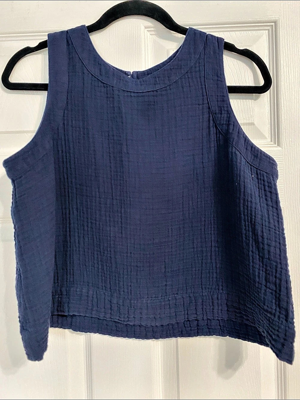 Lou & Grey Blue Tank Top Size Medium Like New